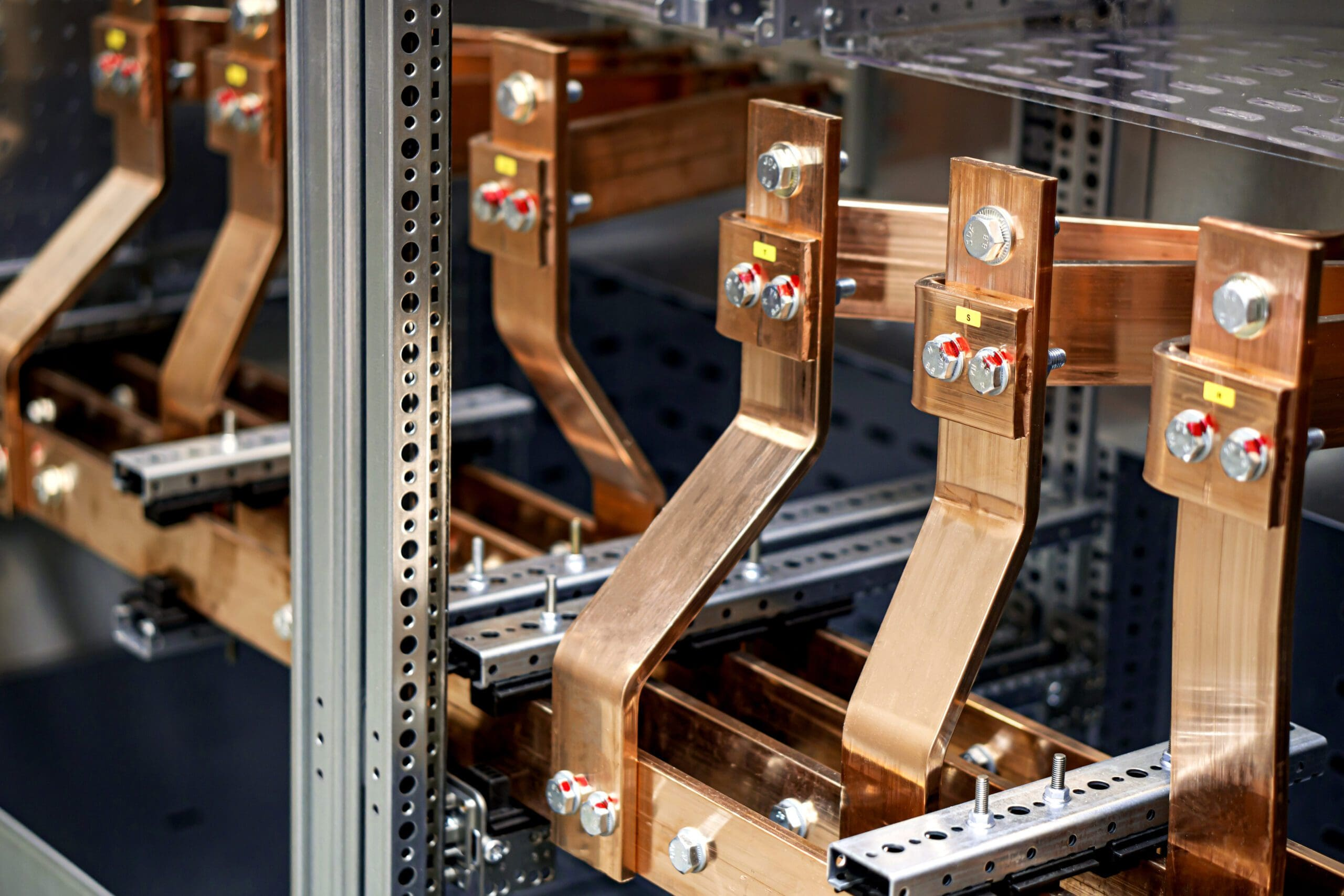 Aluminum busbars for electrical conductivity