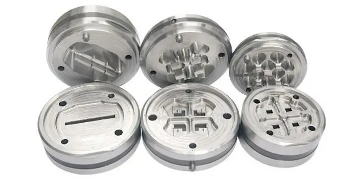 Collection of finished extrusion dies